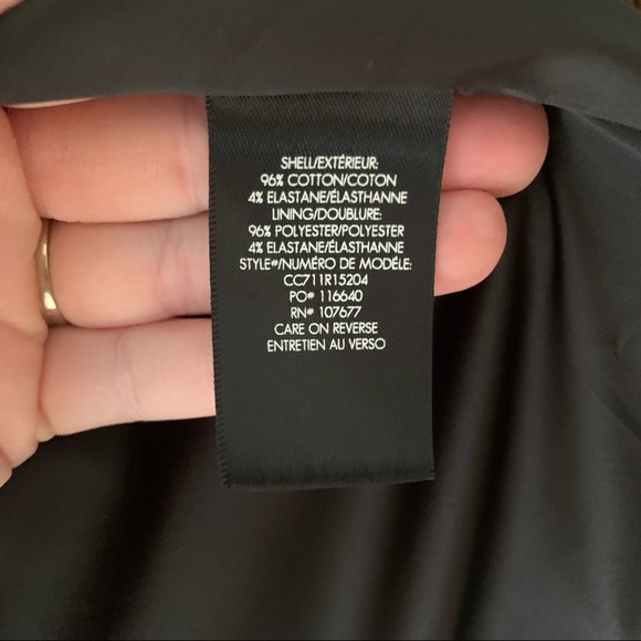 Alice + Olivia Neta Striped Oversized Open-Front Blazer Black & Ivory Size Small - Picture 9 of 10